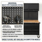 Overhead Pro 72" Rolling Tool Chest | 79" Tall | 24" Deep | 14 Drawers | Overheads | Pegboard & Power Strip