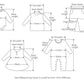 Fashion Casual T-shirt Children's Clothing Printed Cartoon Kids Short Sleeve Tops Tees Boutique Boys Girls Clothes O-neck Tshirt