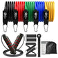 150lb Resistance Band Set for Home Workouts