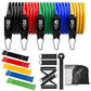 150lb Resistance Band Set for Home Workouts