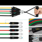 150lb Resistance Band Set for Home Workouts