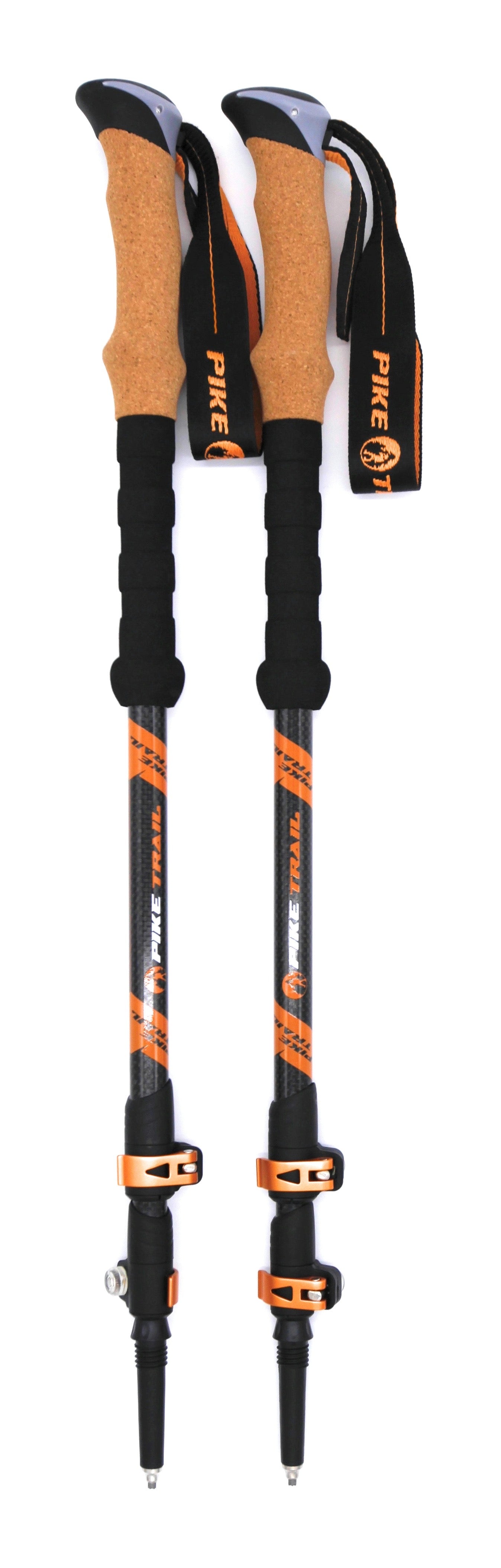 Pike Trail Carbon Fiber Adjustable Trekking Hiking Poles