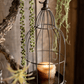 Vintage Garden Birdcage Display