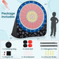 Large Dart Board for Kids with 4 Kick Balls