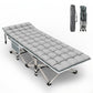 Folding Camping Cot Bed Adult Portable Heavy Duty Oxford Sleeping Cot w/ Pad Bag