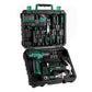 119 PCS Power Tool Set 8V/12V Cordless Drill Driver Hand Tool Kit Home DIY Repair