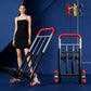 Heavy Duty Folding Hand Truck Stair Climbing Cart Portable Dolly Adjustable Handle