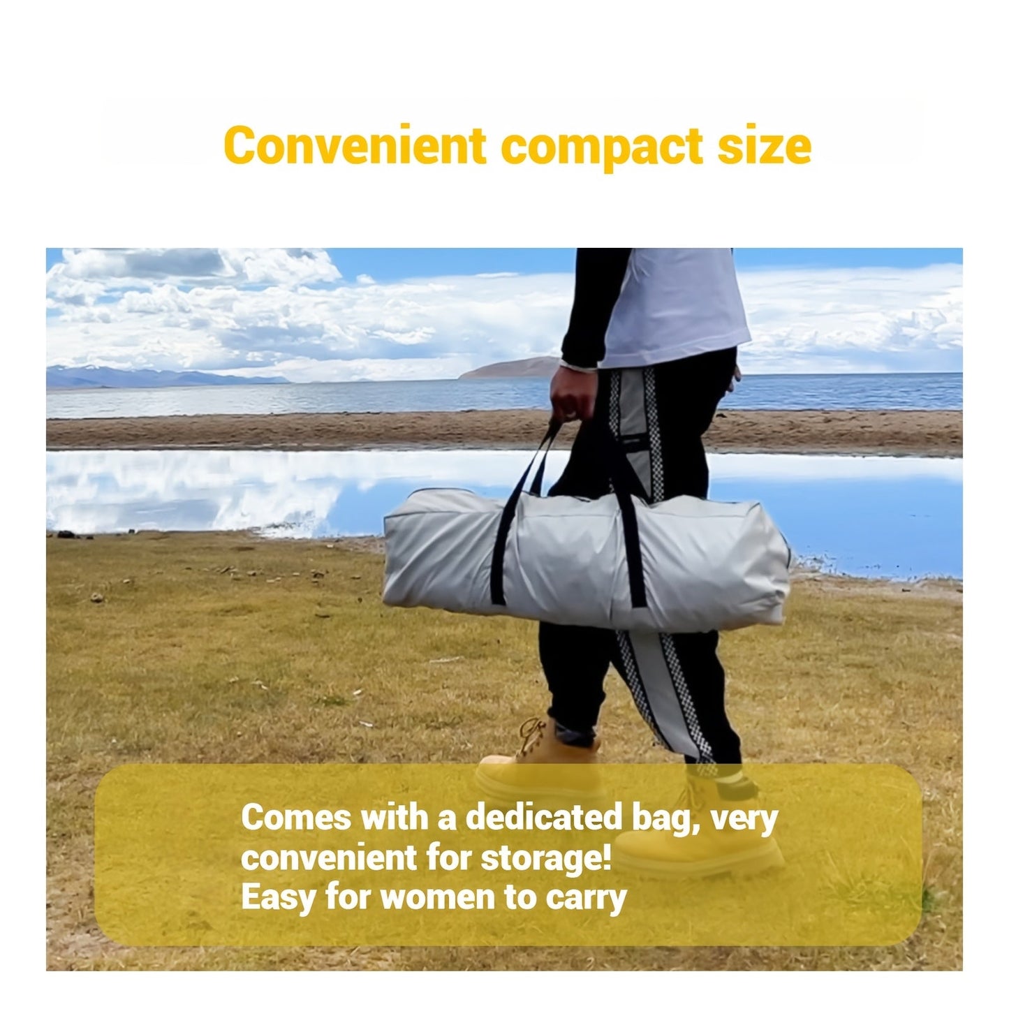 3-4 Person Instant Waterproof Pop Up Camping Tent