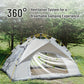 3-4 Person Instant Waterproof Pop Up Camping Tent