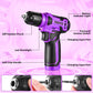 119 PCS Power Tool Set 8V/12V Cordless Drill Driver Hand Tool Kit Home DIY Repair