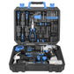 119 PCS Power Tool Set 8V/12V Cordless Drill Driver Hand Tool Kit Home DIY Repair