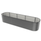Gro-Rite Premium Metal Raised Garden Bed Kit Tool-Free