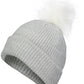 FAUX FUR POM BEANIE