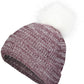 FAUX FUR POM BEANIE