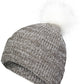 FAUX FUR POM BEANIE
