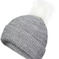 FAUX FUR POM BEANIE