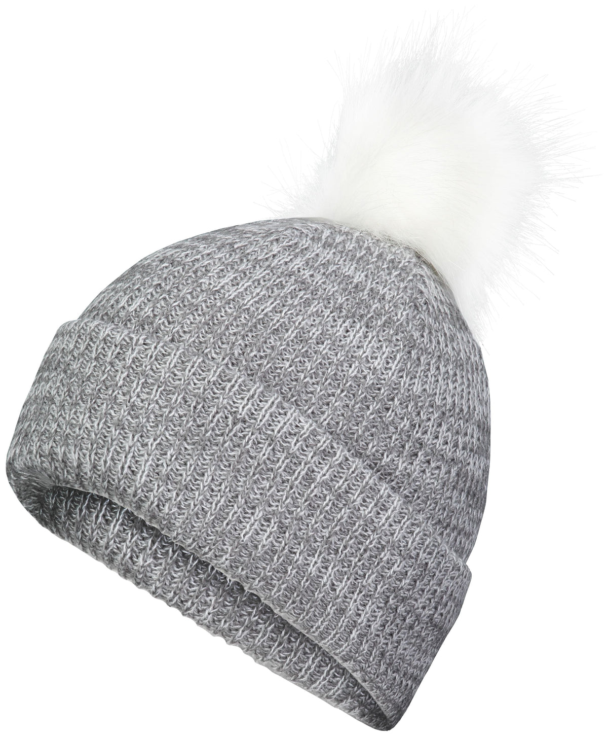 FAUX FUR POM BEANIE