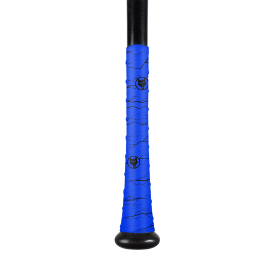 Pulse Blue Bat Grip Tape with Black Accents