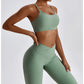 Women's Seamless Yoga Set Fitness Bra Leggings Activewear