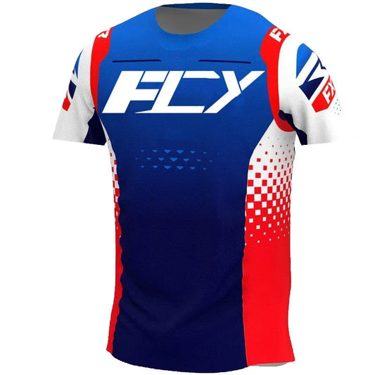Mountain Bike Downhill Jerseys MTB Bike Shirts Offroad DH Motorcycle Jersey Motocross Sportwear Clothing Short sleeve cycling
