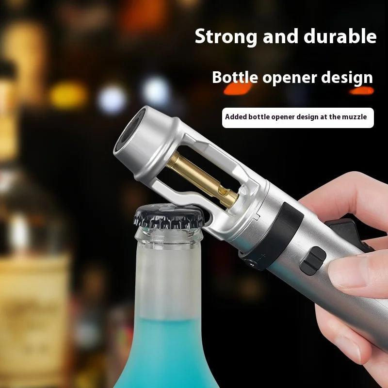 BlazeMaster: Windproof Metal Torch for BBQ & More