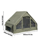 Inflatable Camping Tent With Skylight And Breathable Mesh