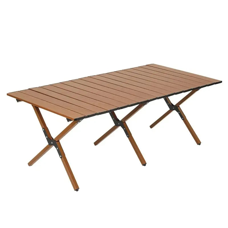Portable Foldable Aluminum Camping Picnic Table Outdoor Furniture