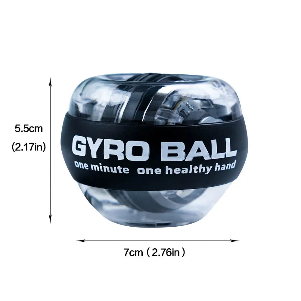 LED Gyroscopic Power Wrist Ball Auto-Start Strength Trainer