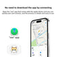 Pet Locator Anti Lost Device Cat Dog Tracking Reservation Device Tracking Artifact Collar Bluetooth GPS Locator for IOS Iphone