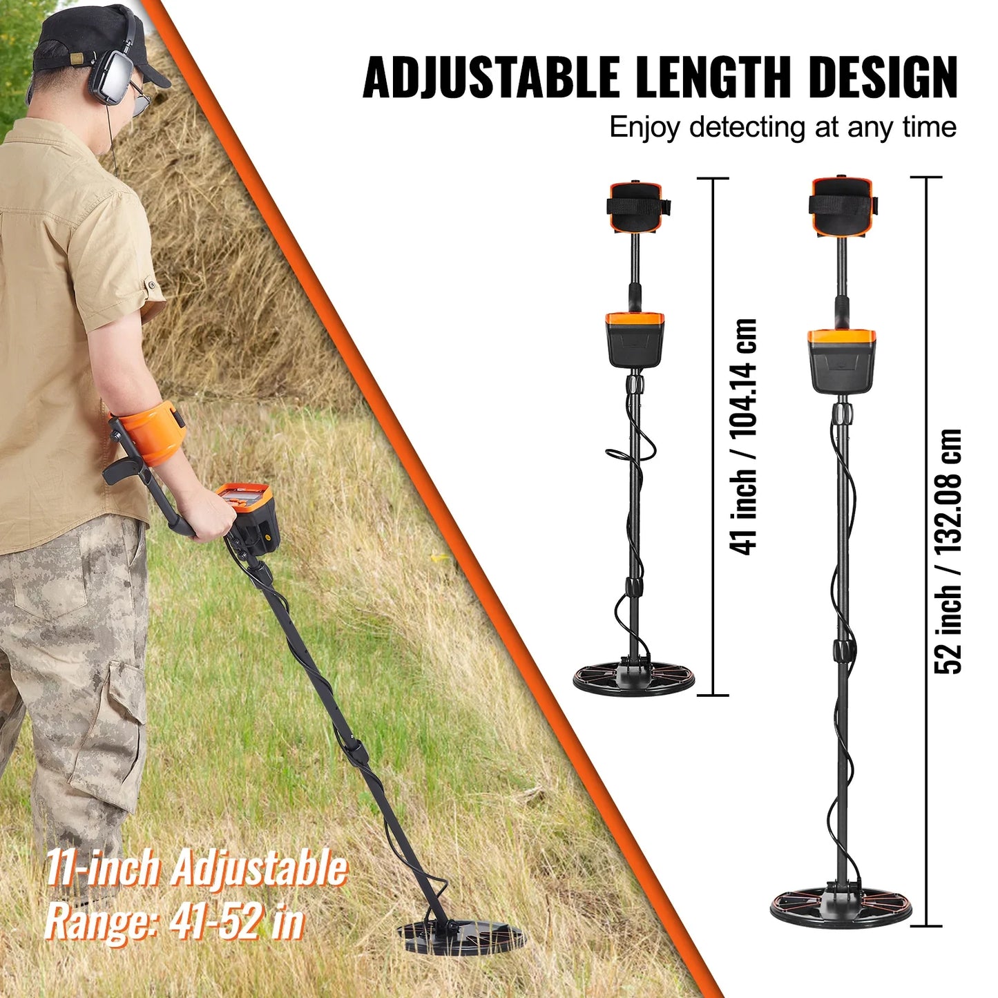SucceBuy Metal Detector For Adults And Kids With LCD Display