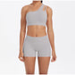 Women's Yoga Set Fitness Bra Push-Up Shorts Activewear