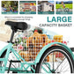 7-Speed Adult Mountain Trike With Front Disc Brake And Suspension