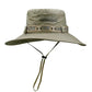 Summer Men Bucket Hat Outdoor UV Protection Wide Brim Panama Safari Hunting Hiking Hat Mesh Fisherman Hat Beach Sunscreen Cap