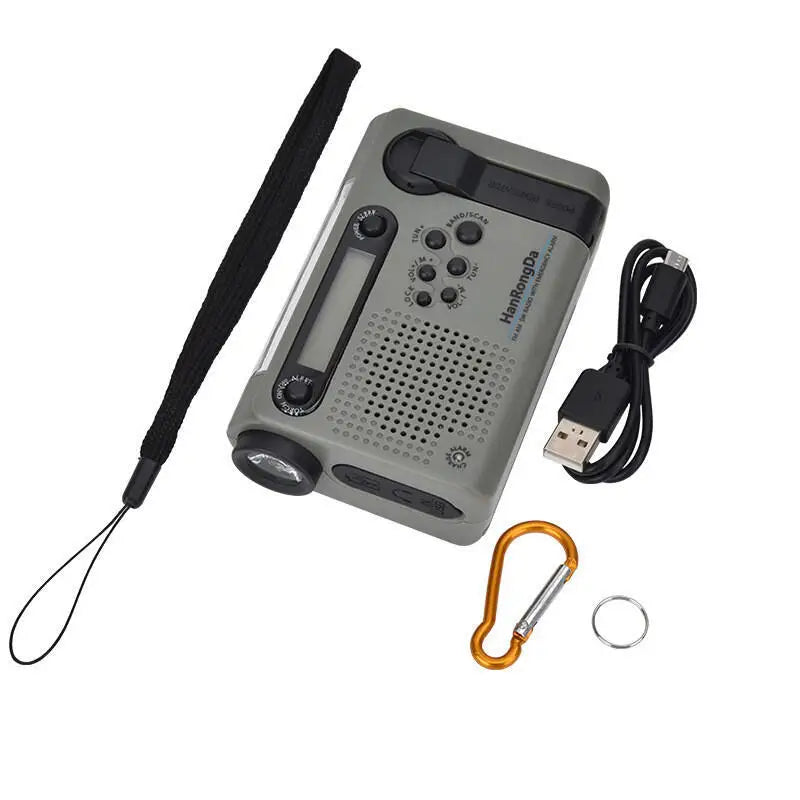 SolarWave 2000: 3-in-1 Crank Radio & Power Bank