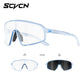 SCVCN New Sports Cycling Sunglasses UV400 Windproof Eyewear for MTB Road Bike Running Hiking Men Women Outdoor Sports Eyewear