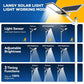 8000mah High Power Solar Street Lights Outdoor Commercial Parking Lot Light Dusk to Dawn Solar Security Flood Lights Solar Lamp