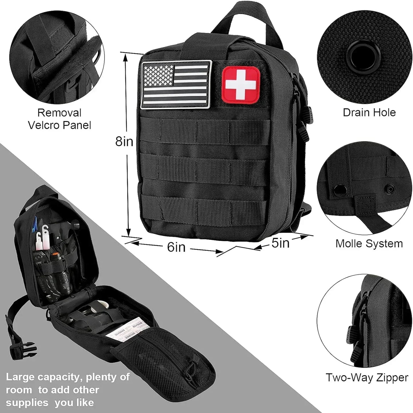 MOLLE Survival First Aid & Trauma Kit