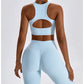 Women's Seamless Yoga Set Fitness Bra Leggings Activewear