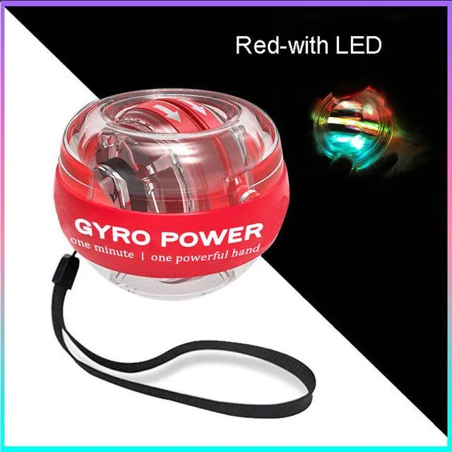 LED Gyroscopic Power Wrist Ball Auto-Start Strength Trainer