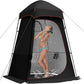 Shower Tent 150D Oxford Silver Coated Simple Toilet Tents Privacy Waterproof Fishing Tent Camping Supplies 160x160x240cm
