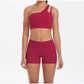 Women's Yoga Set Fitness Bra Push-Up Shorts Activewear