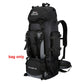 90L Waterproof Hiking Camping Backpack Large Capacity Rucksack