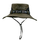 Summer Men Bucket Hat Outdoor UV Protection Wide Brim Panama Safari Hunting Hiking Hat Mesh Fisherman Hat Beach Sunscreen Cap