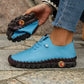 Women Sneakers 2025 New Designer Shoes Loafers Soft-soled Roman Breathable Outdoor Women Retro Big Size Single Shoes for Women