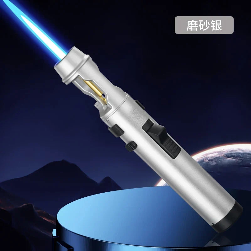 BlazeMaster: Windproof Metal Torch for BBQ & More