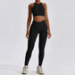 Women's Seamless Yoga Set Fitness Bra Leggings Activewear
