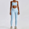 Women's Seamless Yoga Set Fitness Bra Leggings Activewear