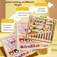Children's Magnetic Maze Walking Ball Baby Concentration Training, Writing Logic Thinking 3 year Old Early Education Puzzle To