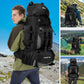 90L Waterproof Hiking Camping Backpack Large Capacity Rucksack