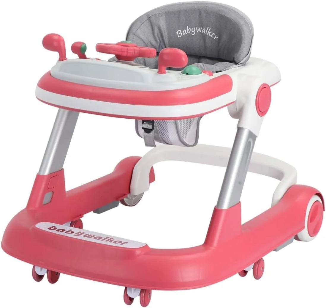 Ubravoo 2-In-1 Baby Walker With Removable Feeding Tray